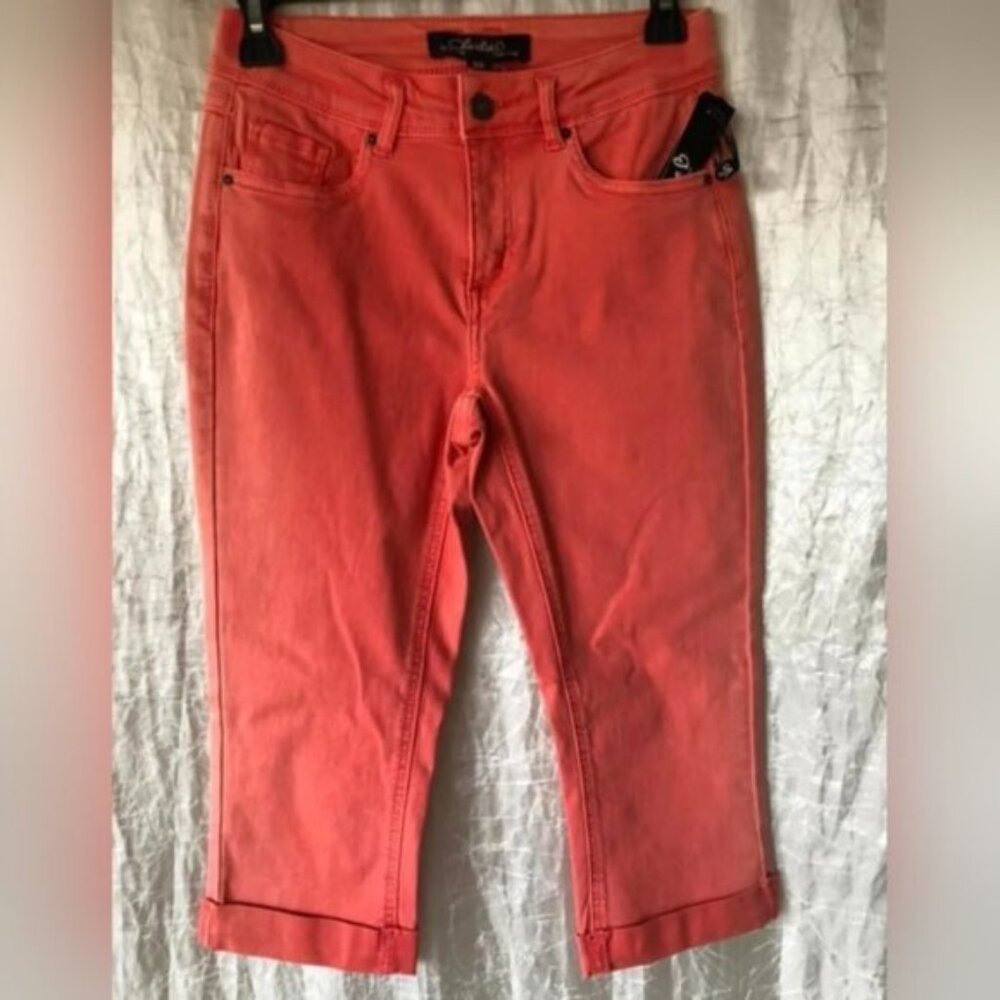 Charlie B - Colored Denim Capris NEW Women’s  Sz 0
